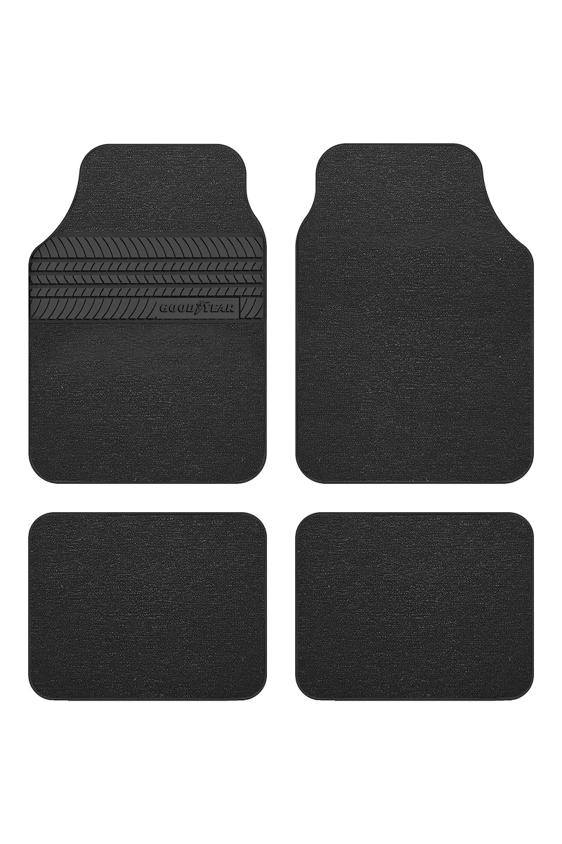 Goodyear GOD9018 Teppiche Set, Schwarz