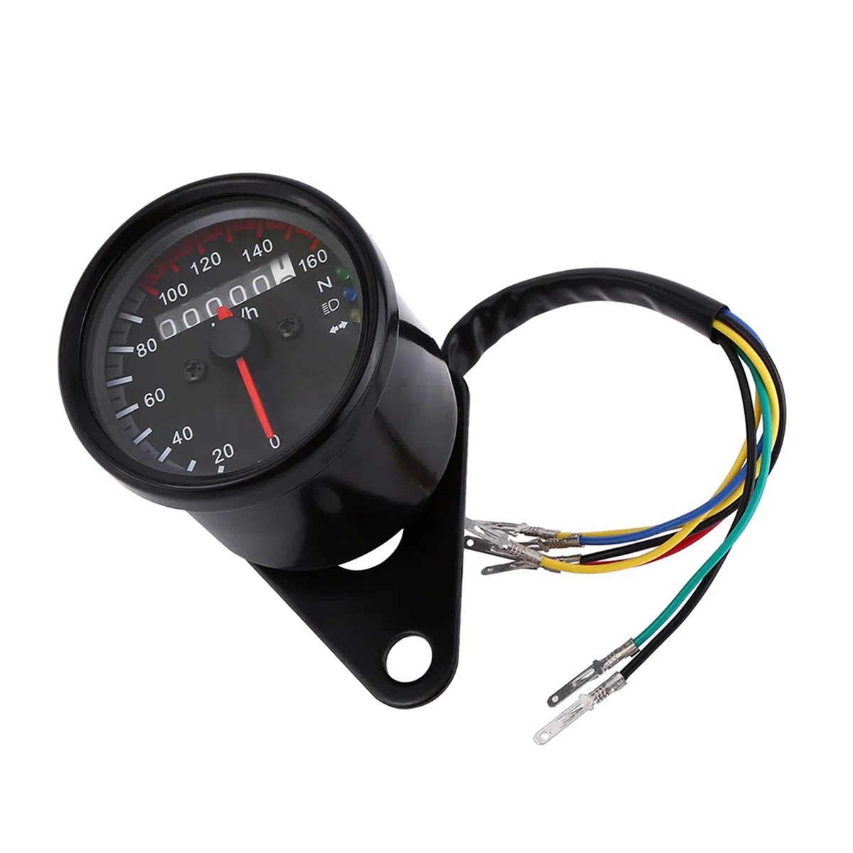 C Tacho Anzeige Glas,Motorrad Tacho Universal,Motorrad Tacho Ang,Motorrad Kilometerzähler,1 Stück Universal Led Digitaeige Tachometer Hintergrundbeleuchtung Signal Motorrad Drehzahlmer Geschwinditr K/