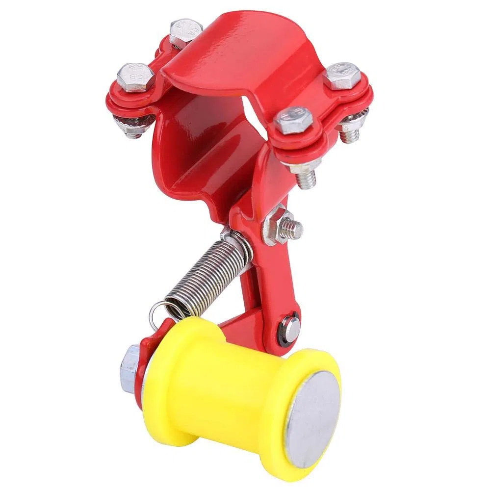 Motorrad Automatische Kettenspanner Bolt On Roller Motorrad Modified Zubehör Universal Tool(Swarchz) (rot)