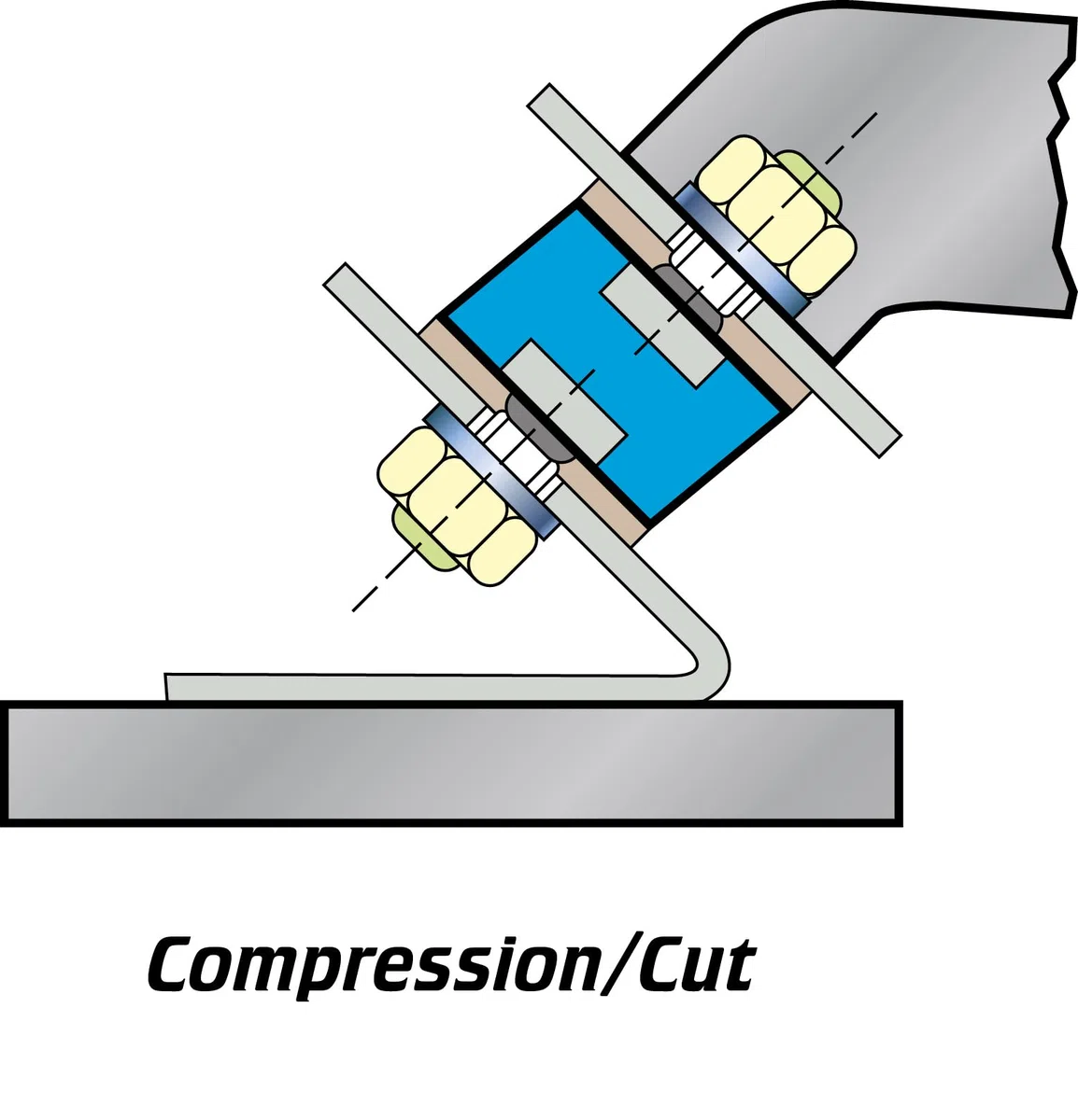 4x Gummipuffer Anti-Vibration Schwingungsdämpfer Silentblock Maschinenfüße Metall Gewinde ((A) M6 20x18mm)