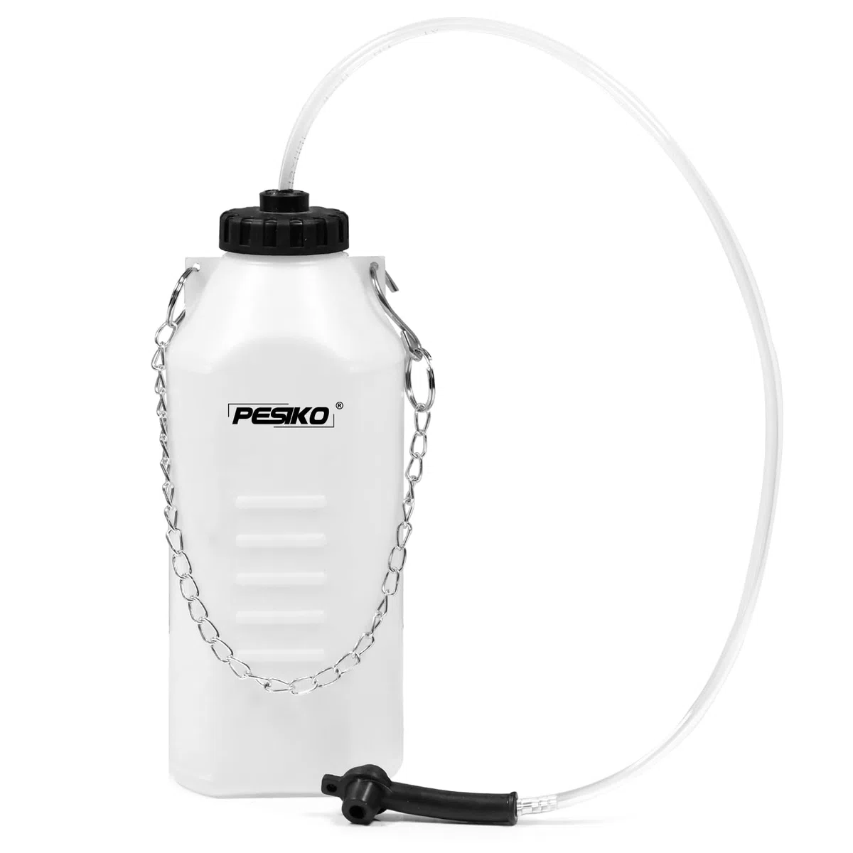 1L Bremsflüssigkeitsbehälter, Bremsenentlüfterflasche Bremsenentlüfter Mit 60CM Schlauch und Gummiadapter passend für die meisten Entlüftungsschrauben zum Sammeln von Bremsflüssigkeit