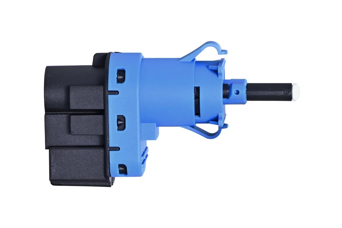 HELLA 6DD 010 966-711 Bremslichtschalter - 12V - 4-polig - Flachstecker - Schließer - elektrisch