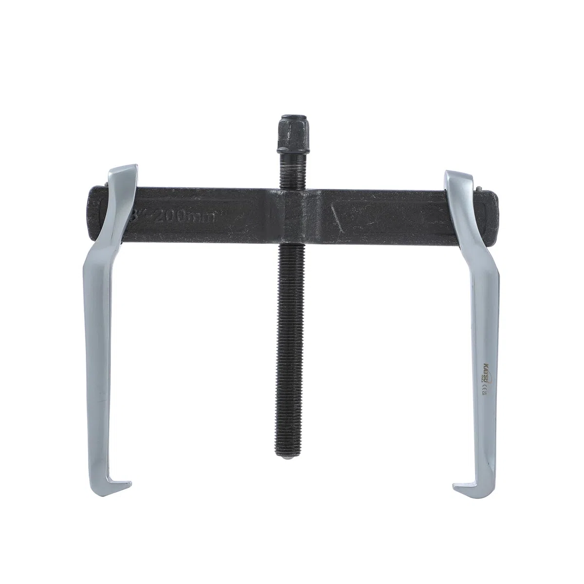 KATSU Tools 2-Arm Abzieher 8", CR-V, Verstellbar, Werkzeug zum Entfernen von Riemenscheiben, Schwungrädern, Lagern für Auto und Motorrad