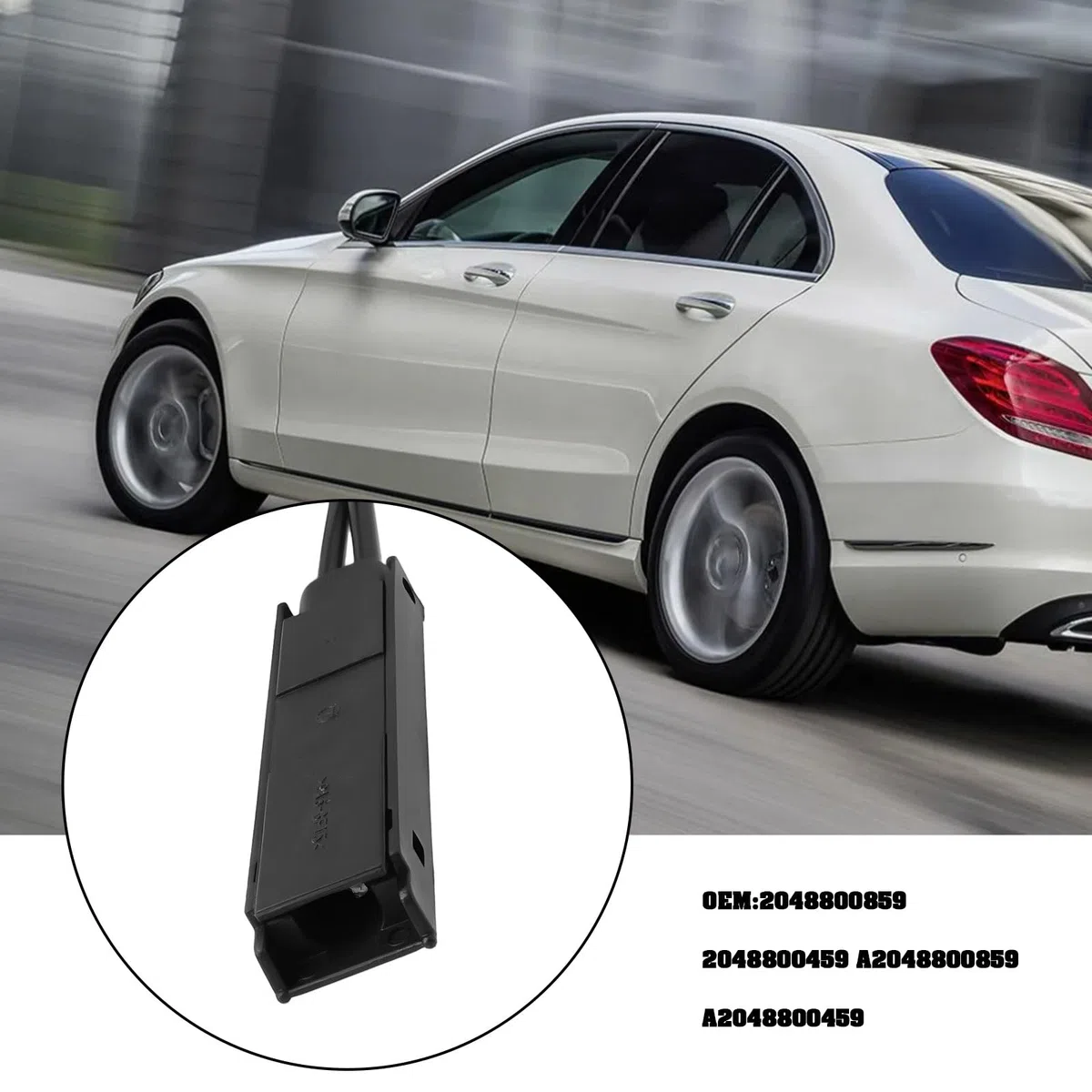 Auto Motorhaubenverriegelung Verriegelung Motorhaube Entriegelungskabel 2048800859 2048800459 Kompatibel mit Mercedes-Benz C250 2012-2015