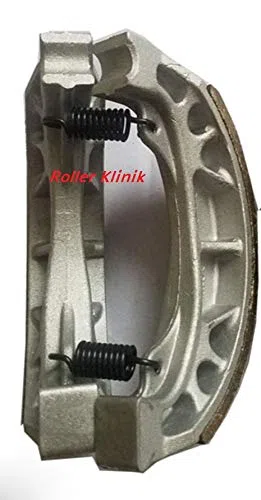 Bremsbacken für Trommelbremse mit Federn 105 mm 4 Takt China Roller z.B. Hercules Ering Benelli Aprilia Baotian ATU, Znen