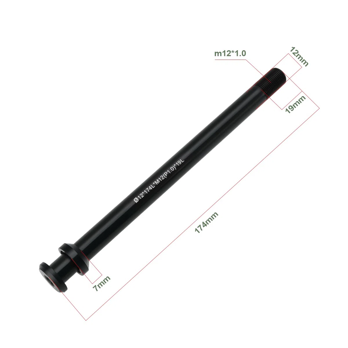 1PC Bike Steckachse Aluminiumlegierung Rennrad Steckachse Geeignet für Mountainbike Rennrad Spießhebel Fahrradzubehör Ersatzteile