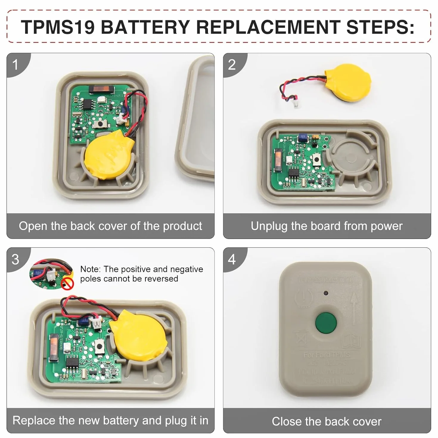 OBDResource Rdks Sensoren Für Ford Reifendruckkontrollsystem, Rdks Ford Focus, Programmierung Trainingsgerät, Universal Rdks TPMS19 (8C2Z-1A203-A)
