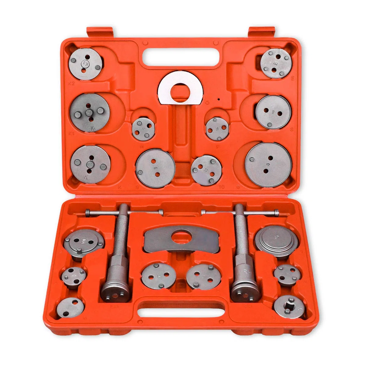 YRHome 23tlg Bremskolbenrücksteller Bremsen Satz Kolbenrücksteller Instandsetzung Werkzeug Set Universal KFZ Rücksteller Bremssattel Kolben Tool Kit Spindel