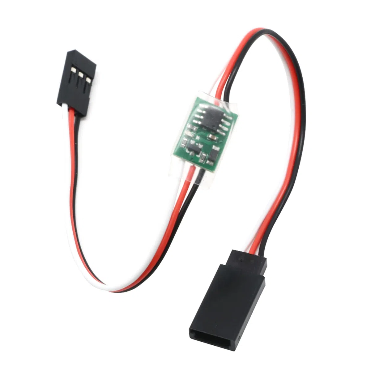 Langsamer Servo-Geschwindigkeitsreduzierer 5 V-6 V für Modelle Querruder oder einziehbare Landungslenkgetriebe Langsame Geschwindigkeit 5-6 V Lenkgetriebe Langsames Servo Reduzierer Verzögerungsmodul