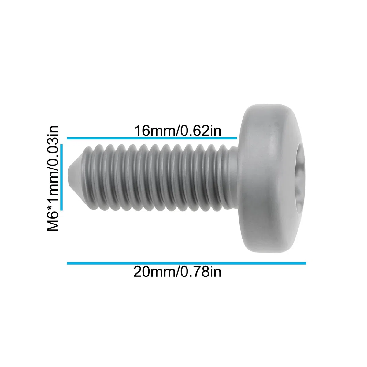 15 Stück M6 X 16 Mm Motorsteuerdeckelschrauben N91096705 N91096702 Kompatibel mit Audi Kompatibel mit Seat