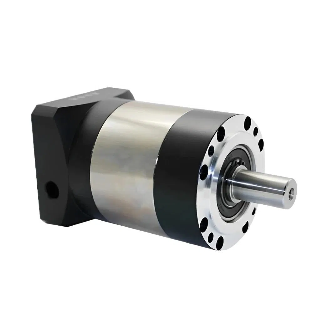 Planetary Gearbox 80 90mm Servo electronic starter Round Flange Reducer 56-122Nm,Speed Ratio 3-100:1 DC Nema34 Stepper electronic starter 7-12arcmin MQXFCZUX(Ratio 35,19mm input)