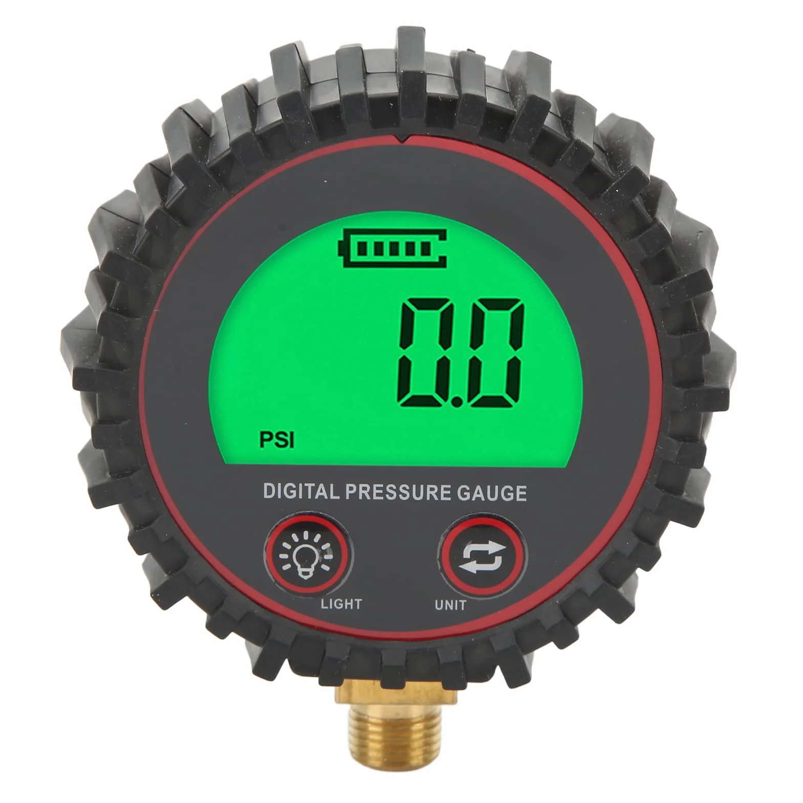 Digitales Reifendruckmessgerät 3-255 PSI Range Reifenfüller Digitales Manometer LCD-Display Vier Einheiten Umschaltbar Schnelles und Genaues Ablesen für Autos, Lastwagen,
