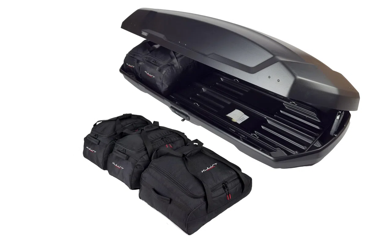 KJUST Taschen Set 5stk kompatibel mit Dachbox THULE FORCE 3 XL