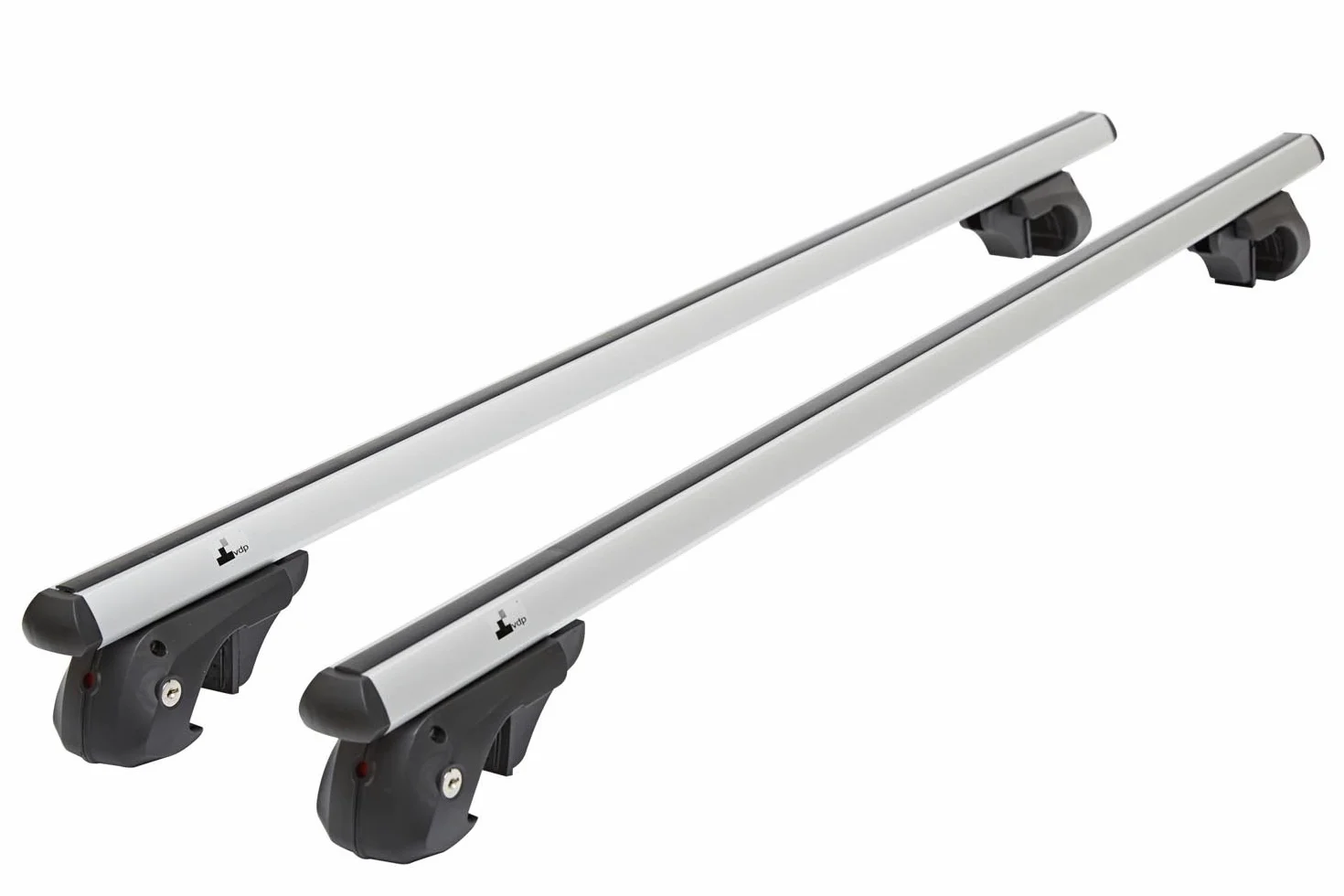 Skibox JUEASY300 300Ltr schwarz + Relingträger VDP004 XL kompatibel mit Kia Sorento XM 09-'14
