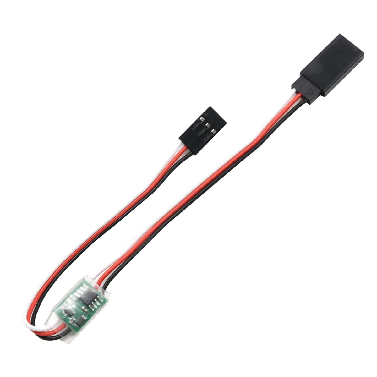 Langsamer Servo-Geschwindigkeitsreduzierer 5 V-6 V für Modelle Querruder oder einziehbare Landungslenkgetriebe Langsame Geschwindigkeit 5-6 V Lenkgetriebe Langsames Servo Reduzierer Verzögerungsmodul