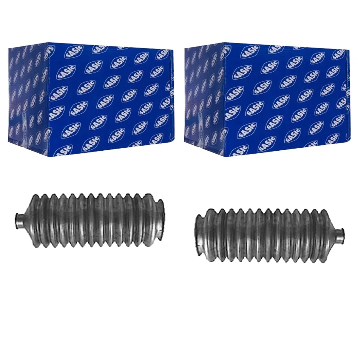 BandelOne enthält 2x Sasic Faltenbalg Lenkmanschette Satz passend für Ligier Js JS50 Myli Pulse Mi