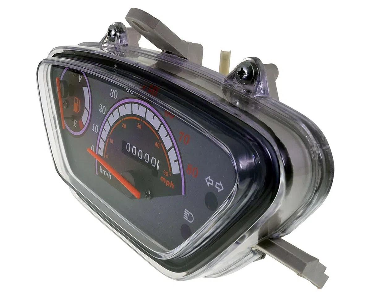 Tachometer kompatibel für BAOTIAN BT49QT-9 - BT50QT-9, YIYING YY50QT-6, YY50QT, ZNEN ZN50QT-11, JINLUN JL50QT-5, ATU/Explorer Formula One YY50QT-6, JMSTAR Breeze 50 - JSD50QT-13