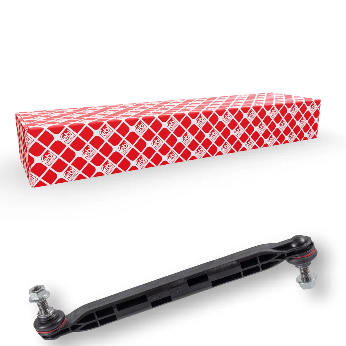 febi bilstein 38939 Verbindungsstange mit Sicherungsmuttern, 1 Stück