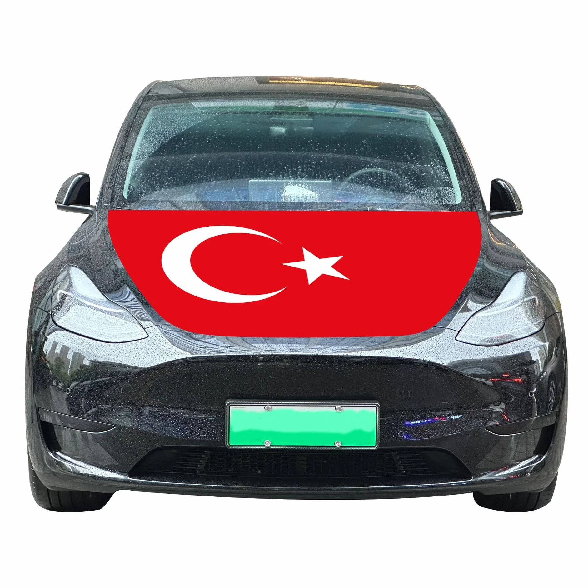 Türkei Flagge Motorhaube, Türkei Flagge Auto, Fan Artikel Türkiye Bayrak Fußball Auto Motorhaube Überzieher Flagge