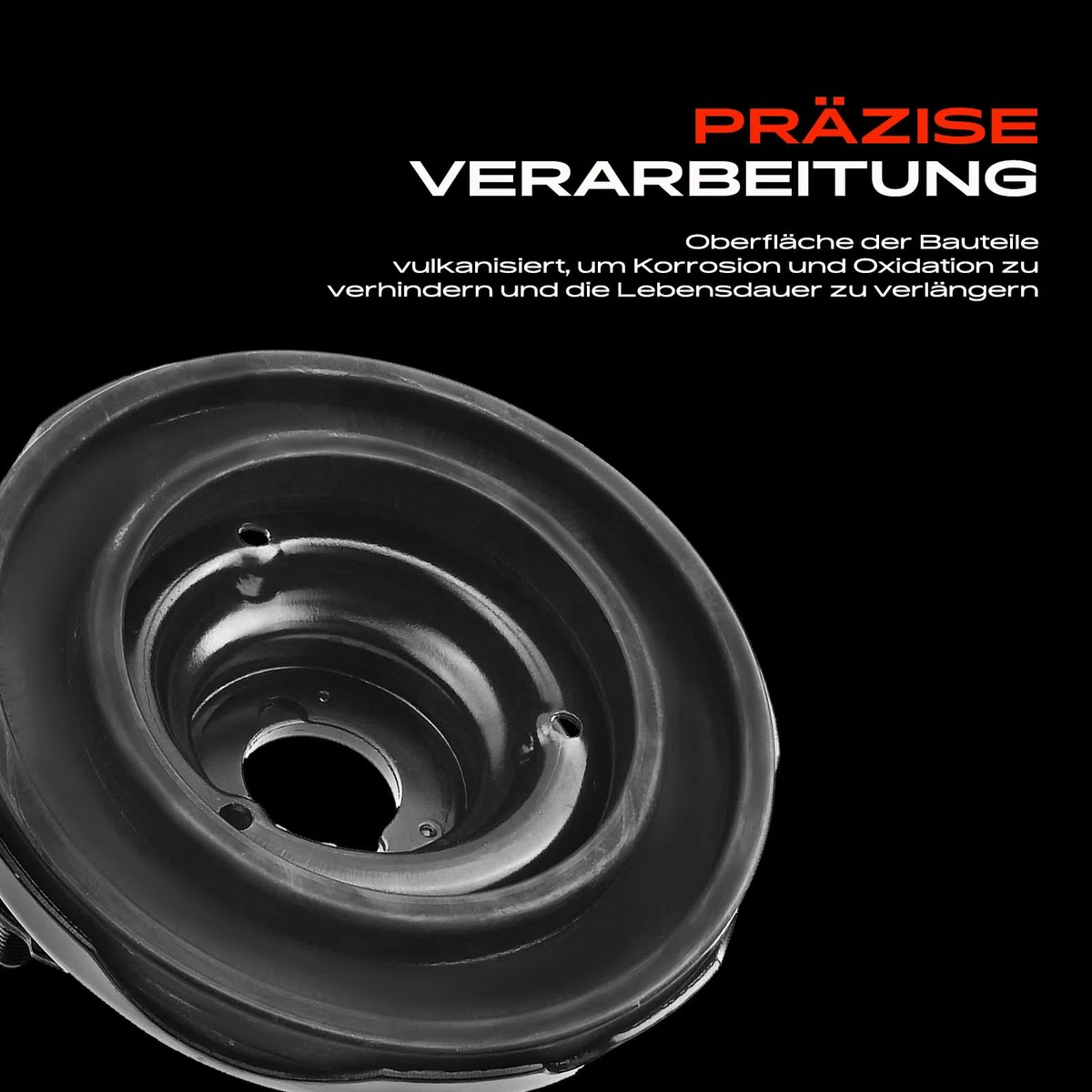 Frankberg Federbeinstützlager Hinterachse Rechts Kompatibel mit X-Trail T30 2.0L SUV 2001-2013 Replace# 552648H50A