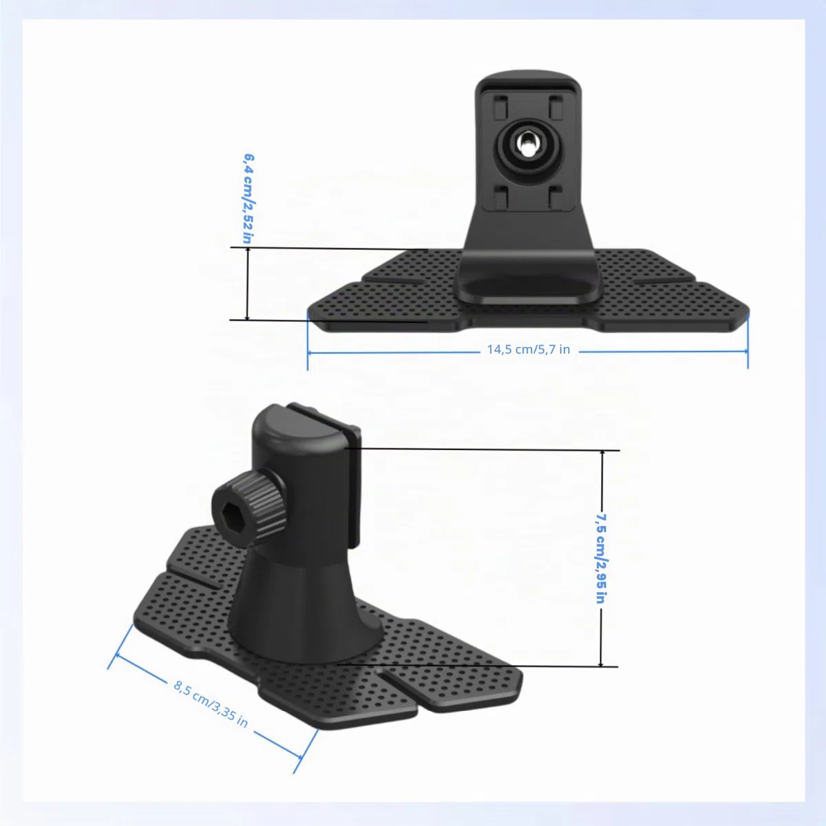 Carplay Bildschirmhalterung, Ersatz-Auto-Spielständer, Halterung für 17,8 cm - 27,9 cm (7 - 11 Zoll) kabellose tragbare Carplay-Bildschirm-Armaturenbrett-Halterung