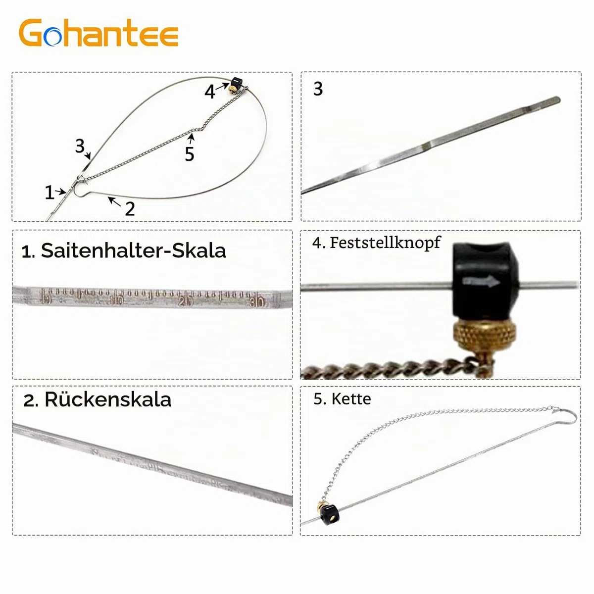 gohantee Öl Messstab Motor Einstellbarer Ölstand Messstab Motor T40178 Gauge Werkzeug weit kompatibel mit Audi A6 A5 A4, 2,0 l, 3,2 l, 4,2 l