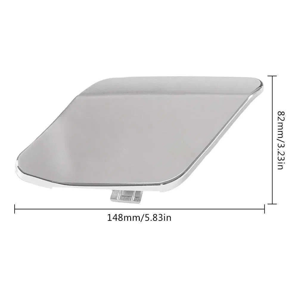 A1668851223 1668851223 Für Mercedes Für Benz W166 ML GLE AMG 2012-2014 2015 Chrom-Abdeckkappe Für Abschlepphaken Vorne Für Stoßstange Aus Kunststoff Autozubehör
