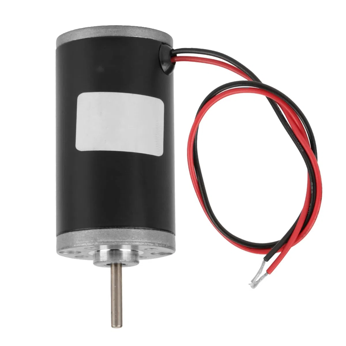 Denash Hochleistungs-Dauermagnet-DC-Motor, 31ZY 6V/12V/24V 3500-8000rpm Permanentmagnet-DC-Kohlebürstenmotor Hochgeschwindigkeits-DC-Motor im CW/CCW-Modus für DIY-Generatoren