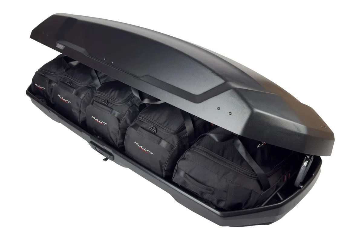 KJUST Taschen Set 5stk kompatibel mit Dachbox THULE FORCE 3 XL