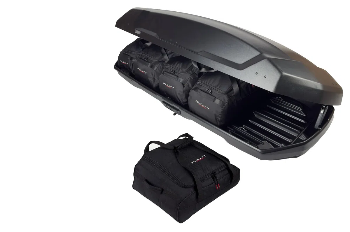 KJUST Taschen Set 5stk kompatibel mit Dachbox THULE FORCE 3 XL
