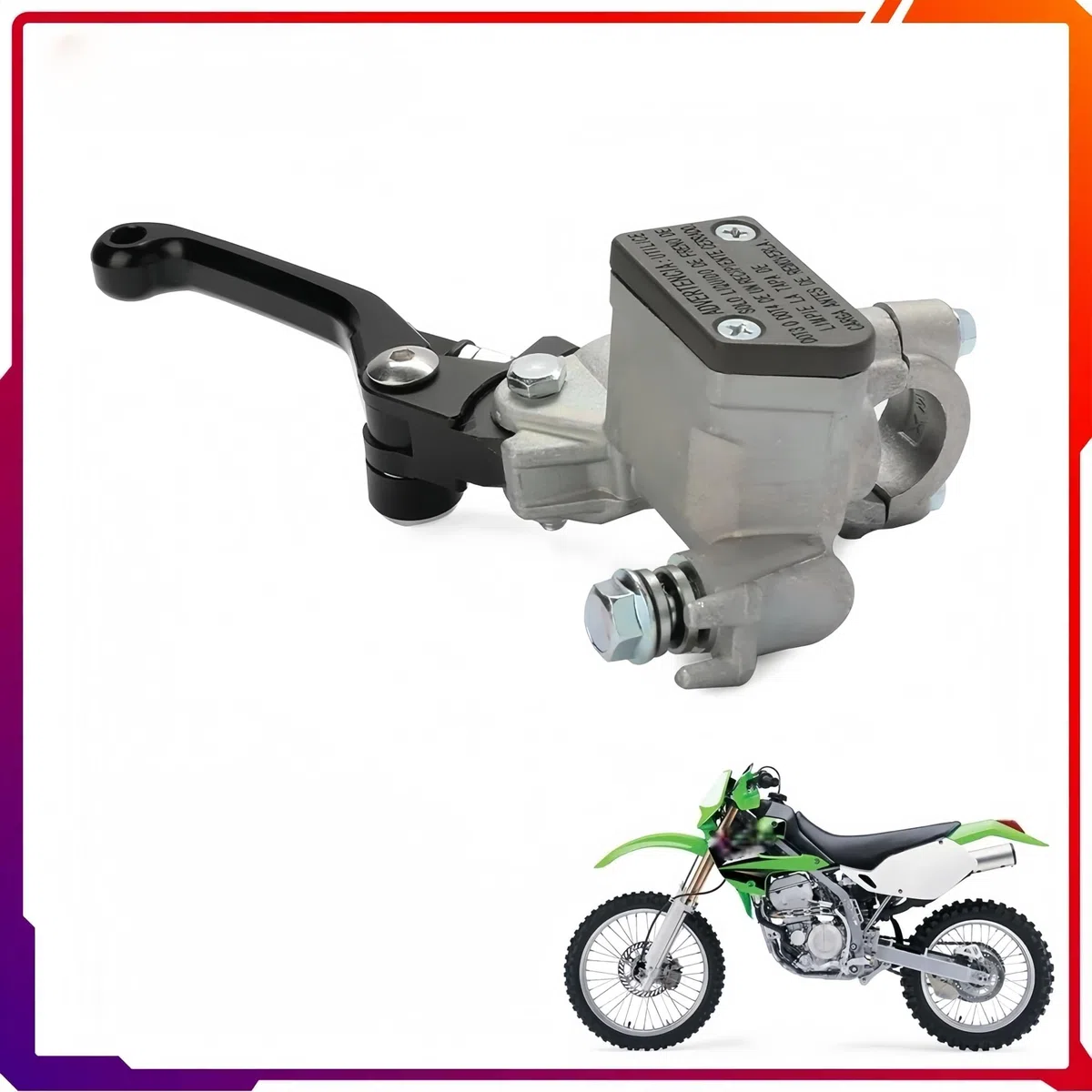 Motorrad-Kupplungshebel Für KX 65 80 85 100 112 125 250 F 450F 500 KLX 250R 300R 650R KDX Bremszylinderpumpe Für mit Hebel