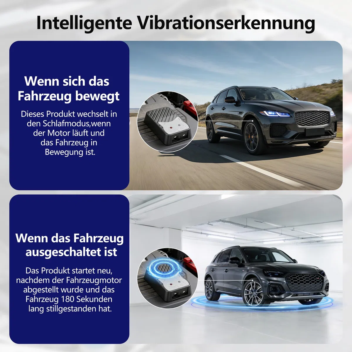 ROTTOGOON Marderschreck Auto, Mobile Marderabwehr mit Ultraschall | Marderschreck Auto Batteriebetrieben, Schall und Blitzlicht, Marderschutz für KFZ, Motorraum, Dachboden, Haus, Garten