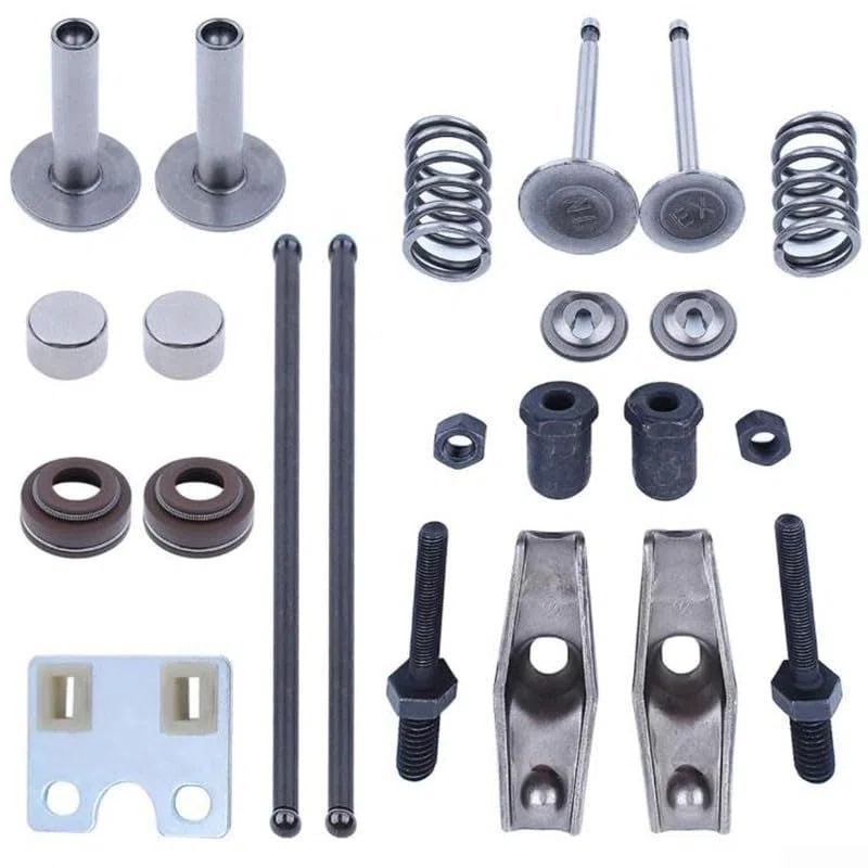 Motor Ventilstößel Kit Gx390 Gx240 Gx420 188f 190 13hp 5-6kw Rasenmäher Generator Ersatzteil Silber 23 Teile