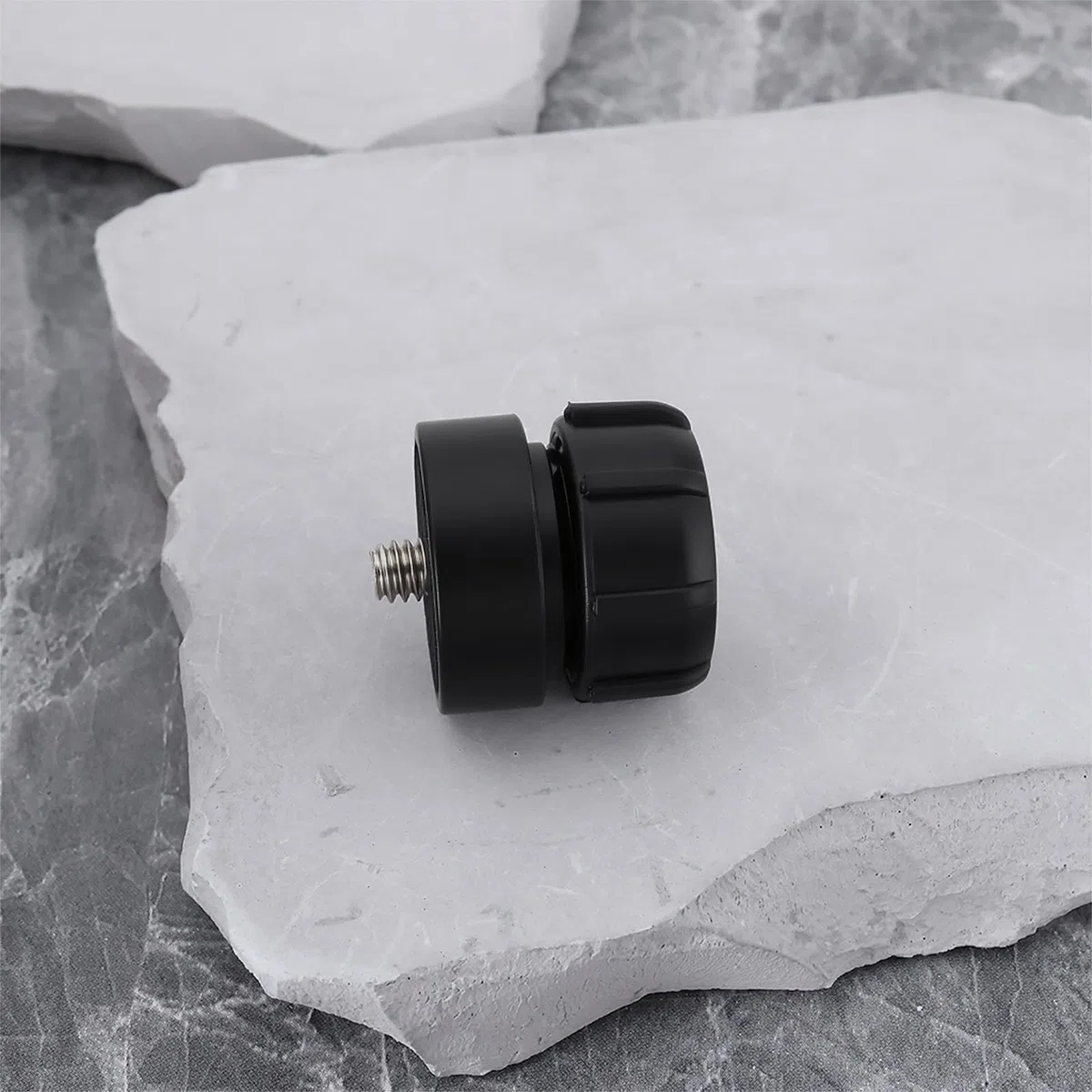 EMSea 4 St¨¹ck 17 Mm Kugelgelenk auf 1/4-20 Au?engewindeadapter Kompatibel mit Arkon GN010 GN014 GN015 GN016 30 X 28 Mm Schwarz