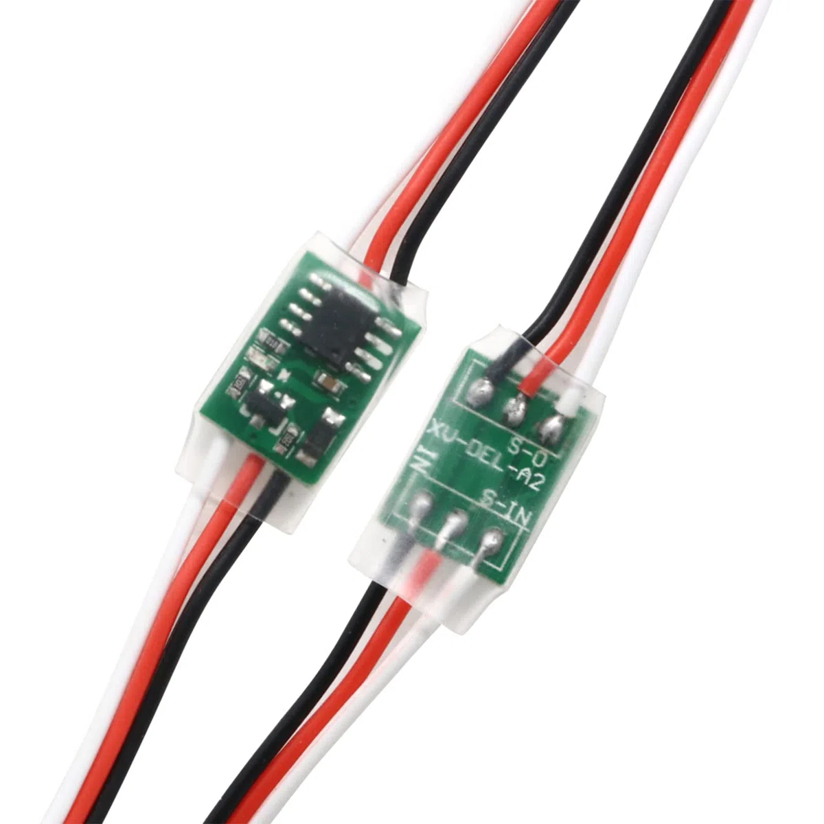 Langsamer Servo-Geschwindigkeitsreduzierer 5 V-6 V für Modelle Querruder oder einziehbare Landungslenkgetriebe Langsame Geschwindigkeit 5-6 V Lenkgetriebe Langsames Servo Reduzierer Verzögerungsmodul