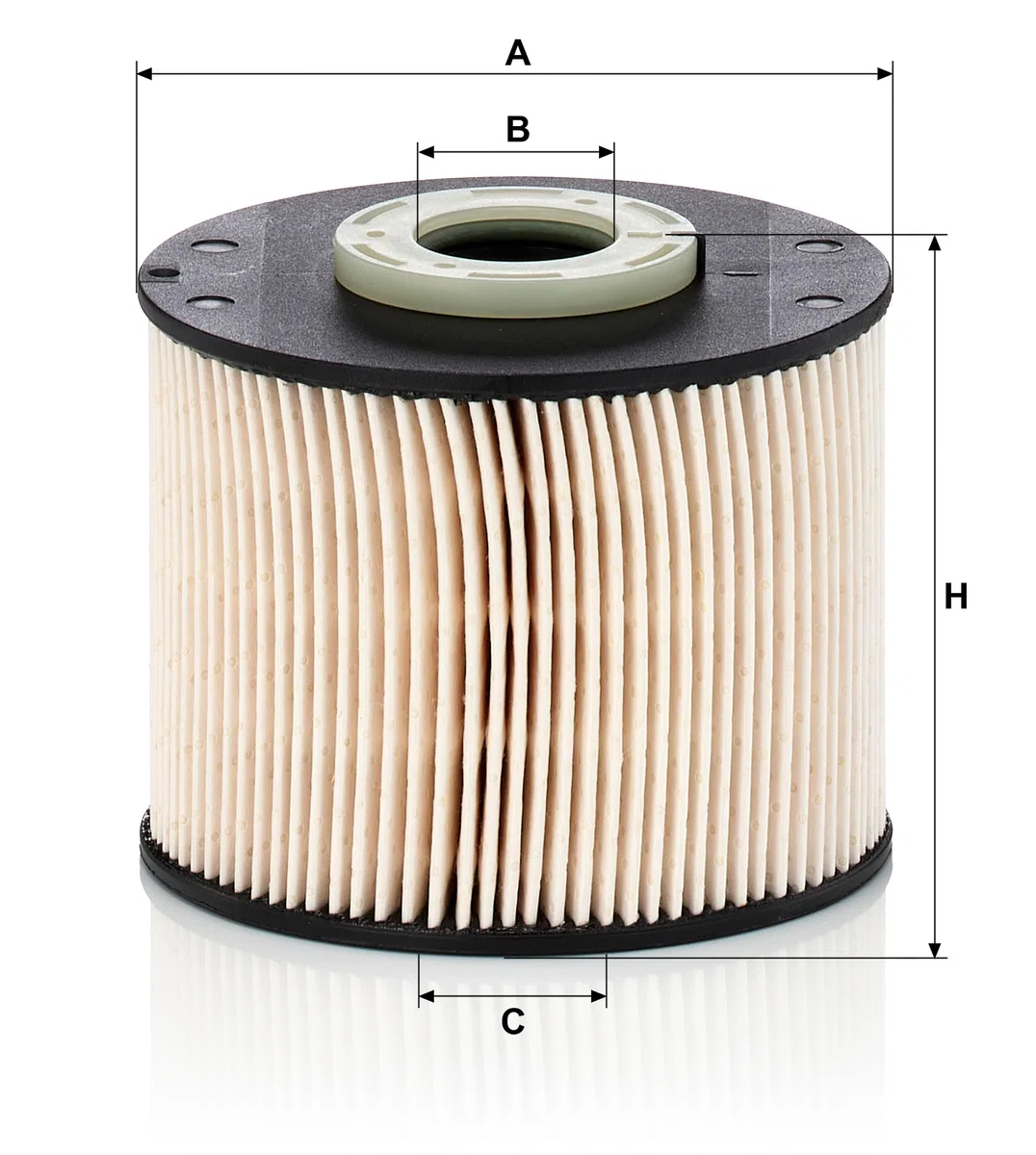 MANN-FILTER PU 927 x Kraftstofffilter - für Pkw + Transporter