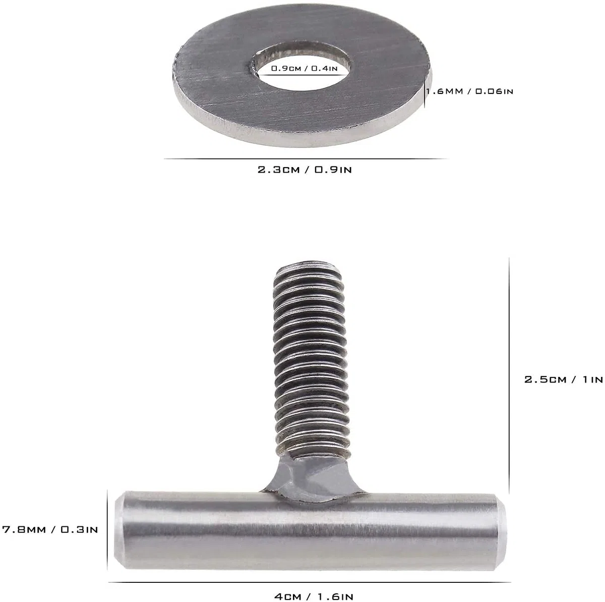 4 Stück T5 Befestigungsschrauben Rastschiene Multiflexboard Ladungssicherung Edelstahl 50mm T passend Dachboxenzubehör für V VV T5 T6 7h5883084c