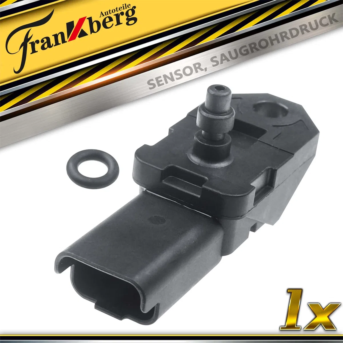 Frankberg Saugrohrdruck Sensor 4-Polig für 1007 206 207 3008 307 308 407 5008 508 607 Expert Partner 1.6L 2.0L 2000-Heute 3M5A12T551AC