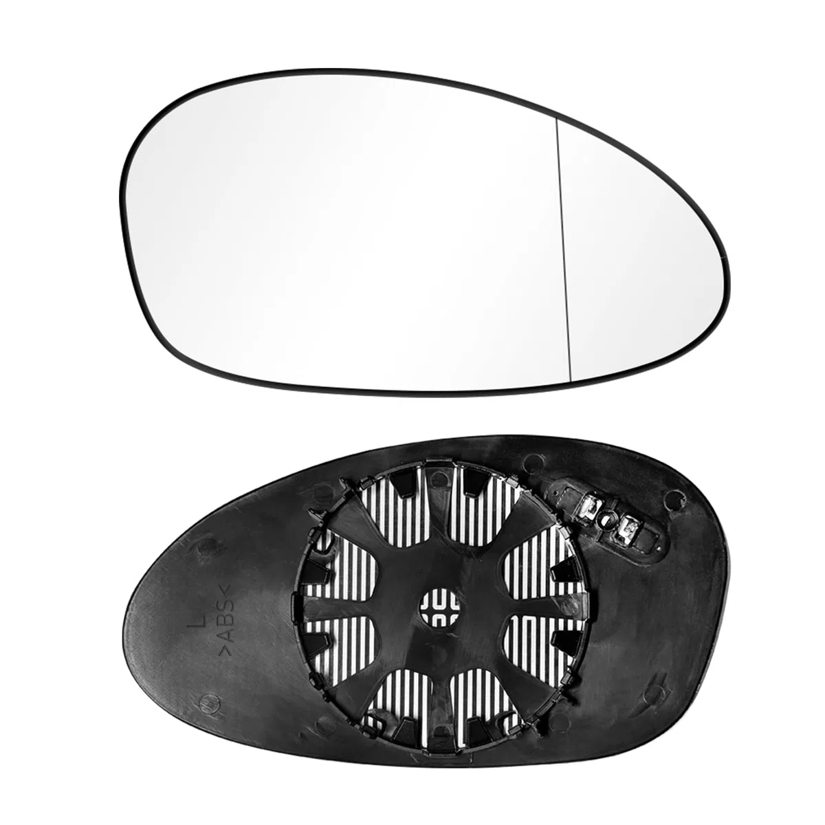 1PCS Ersatzspiegel Rechts Kompatibel mit BMW 3er E90 E91 E92 E93 Pre-Facelift 2005-2008 Spiegelglas Beheizbar 1er E81 E87 2005-2008 Spiegelglas Außenspiegel